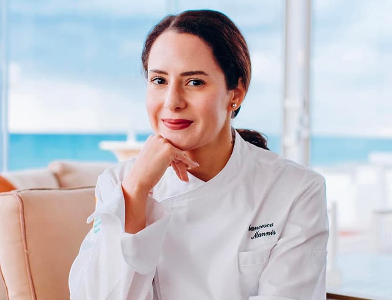 La chef Francesca Mannis